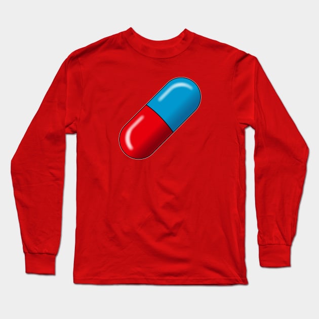 Good pill / bad pill Long Sleeve T-Shirt by triggerleo